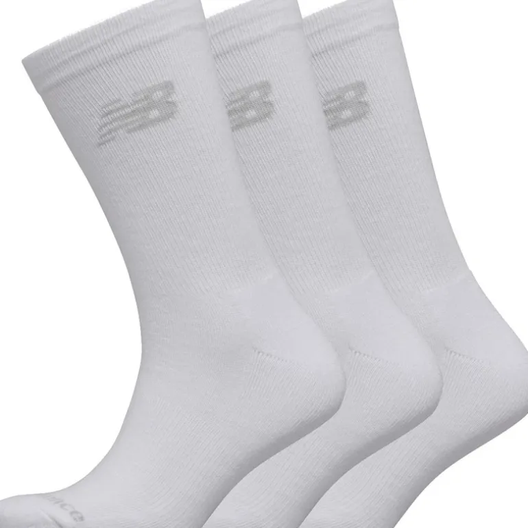 New Balance Drei Paar Gepolsterte Socken Weiß