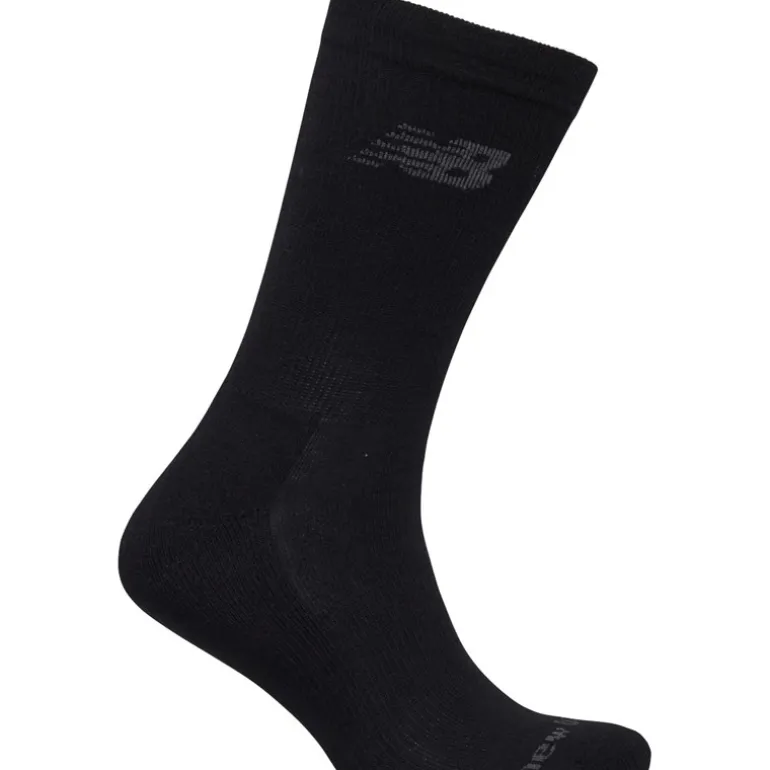 New Balance Drei Paar gepolsterte Socken Schwarz