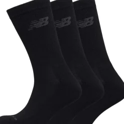 New Balance Drei Paar gepolsterte Socken Schwarz