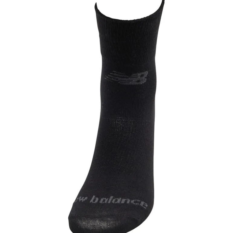 New Balance Drei Paar Viertelsocken Schwarz