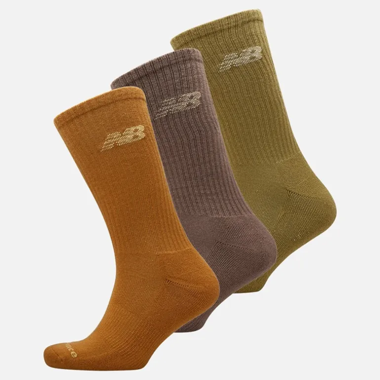 New Balance Herren 3er-Pack Crew Socken jeden Tag Multi