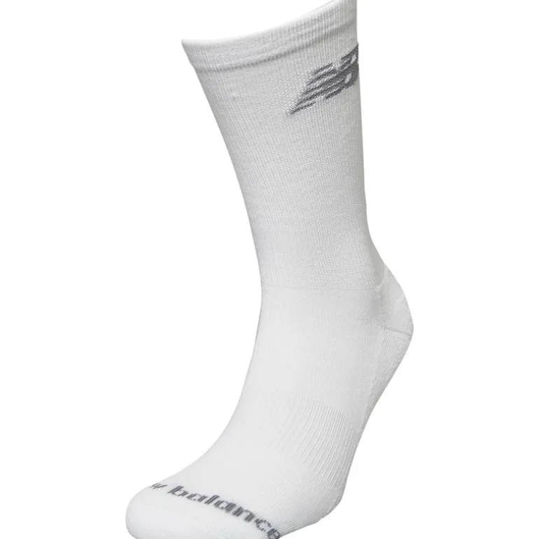 New Balance Zehn Paar Gepolsterte Socken Weiß