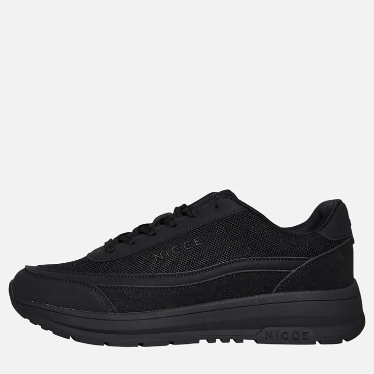 NICCE Herren Arinza Turnschuhe Schwarz/Anthrazit/Grau Black / Coal / Grey