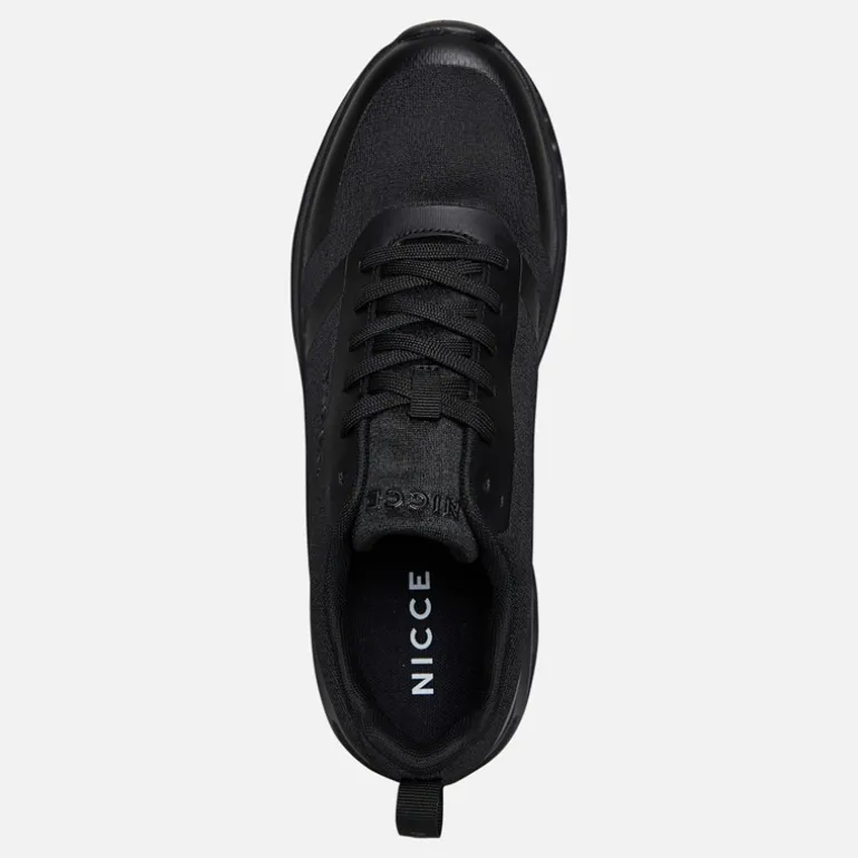 NICCE Herren Frantor Sneaker Black Mono