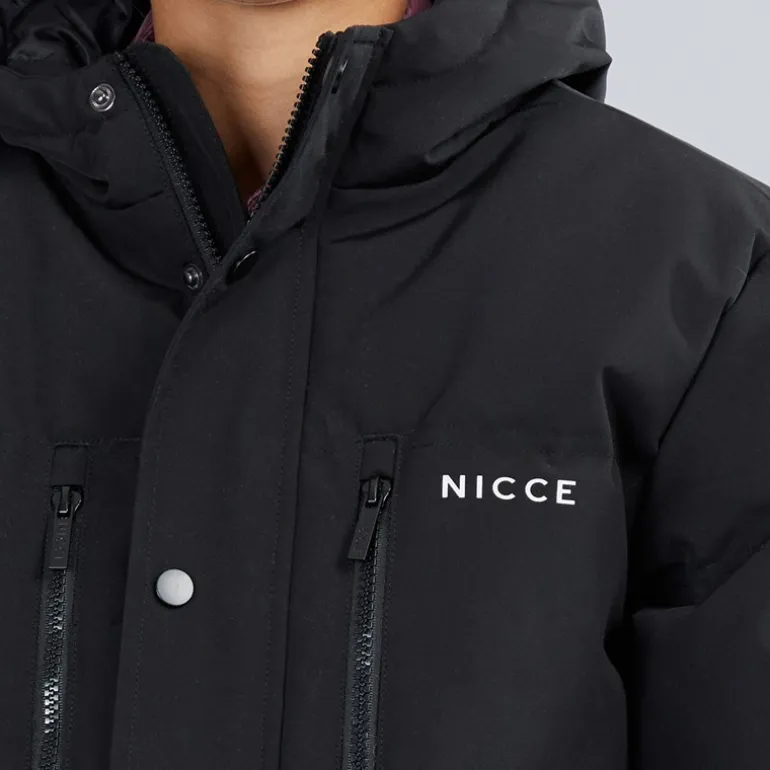 NICCE Junge Merigo Parka Jacke Schwarz