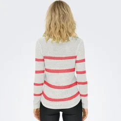 Only Damen Geena Pullover Jumper Cloud Dancer