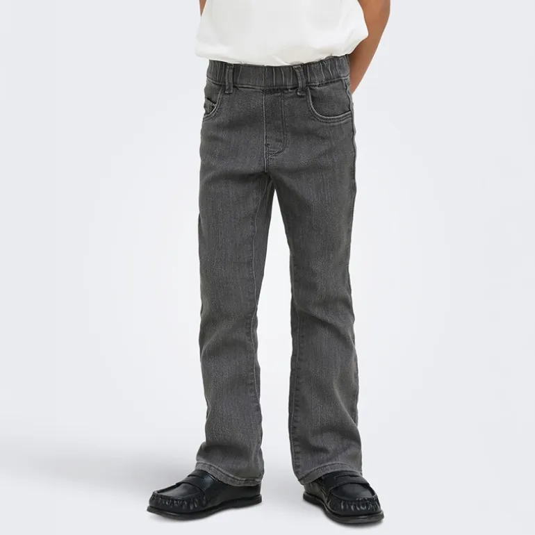 Only Mädchen Mini Regen Schlag Jeans Medium Grey Denim