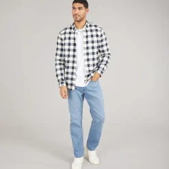 ONLY & SONS Herren Edge Gerade Passform Jeans Medium Blue Denim