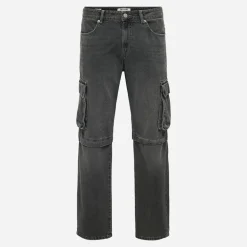 ONLY & SONS Herren Jeans mit geradem Bein Dark Grey Denim