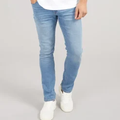 ONLY & SONS Herren Loom Slim Fit Jeans Medium Blue Denim