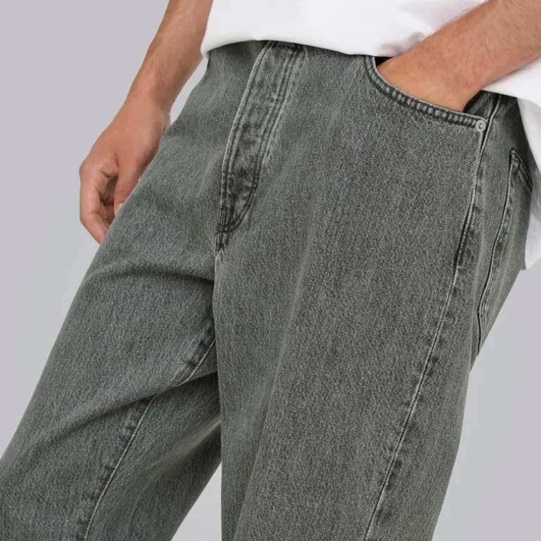 ONLY & SONS Herren Tye Loose Tape Jeans Medium Grey Denim