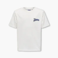 ONLY & SONS Junge Fred States T Shirt Cloud Dancer