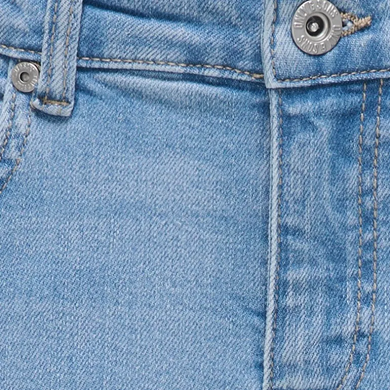 ONLY & SONS Junge Weft Regular Fit Jeans Light Blue Denim
