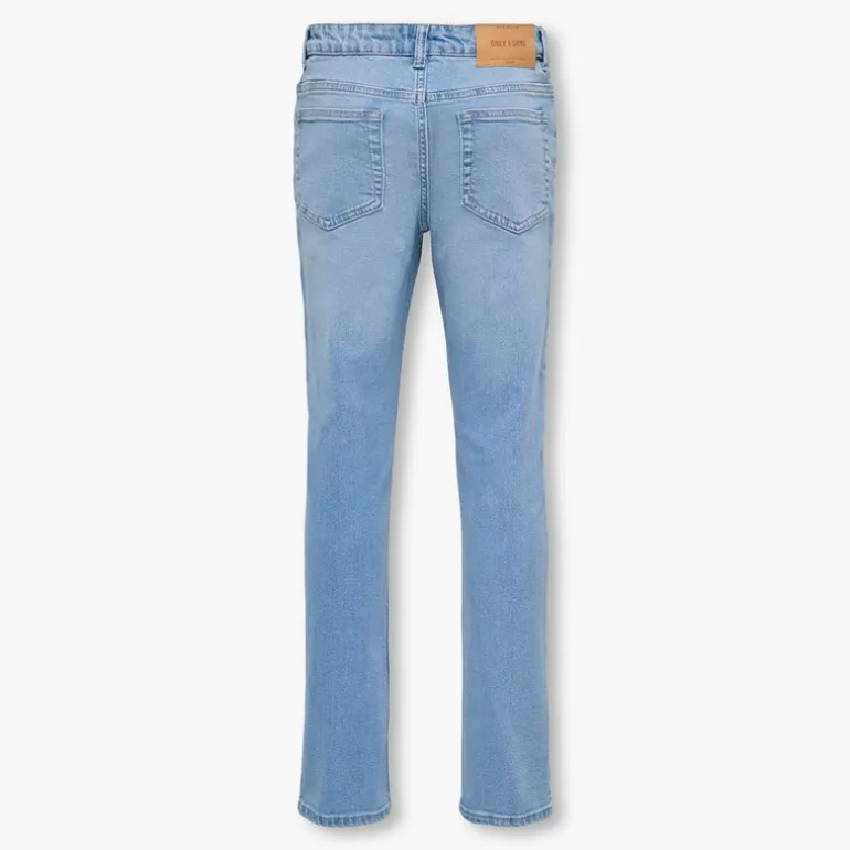 ONLY & SONS Junge Weft Regular Fit Jeans Light Blue Denim