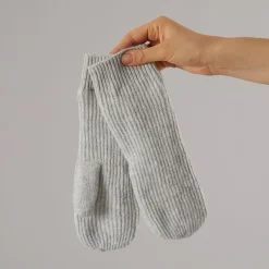Pieces Damen Benilla Handschuhe Grau