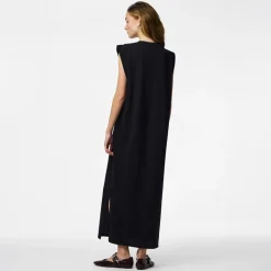 Pieces Damen Chilli Maxikleid Schwarz