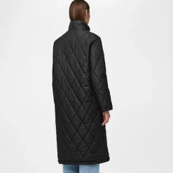 Pieces Damen Mailey Steppjacke Schwarz