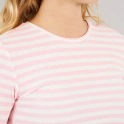 Pieces Damen Ruka Langarm Oberteil Roseate Spoonbill