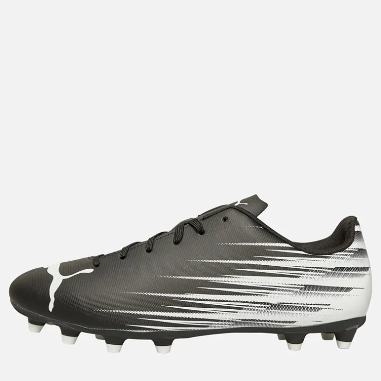 Puma Herren Attacanto II FG / AG Hartplatz / Kunstrasen Fußballschuhe Puma Schwarz / Puma Weiß
