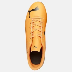 Puma Herren Attacanto II FG/AG Hartboden / Kunstrasen Fußballschuhe Heat Fire / Puma Black
