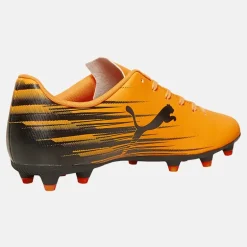 Puma Herren Attacanto II FG/AG Hartboden / Kunstrasen Fußballschuhe Heat Fire / Puma Black