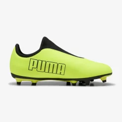 Puma Herren Finesse Schnürlose FG Fester Boden Fußballschuhe Yellow Alert