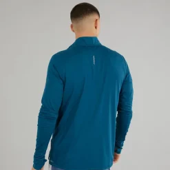 Puma Herren Lauf Favorite 1/4 Zip Laufoberteil Ozean Tropic
