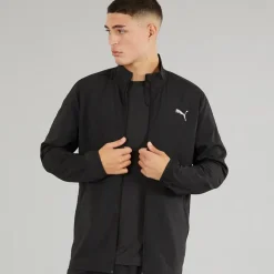 Puma Herren Lauf Favorit Gewebte Laufjacke Puma Schwarz