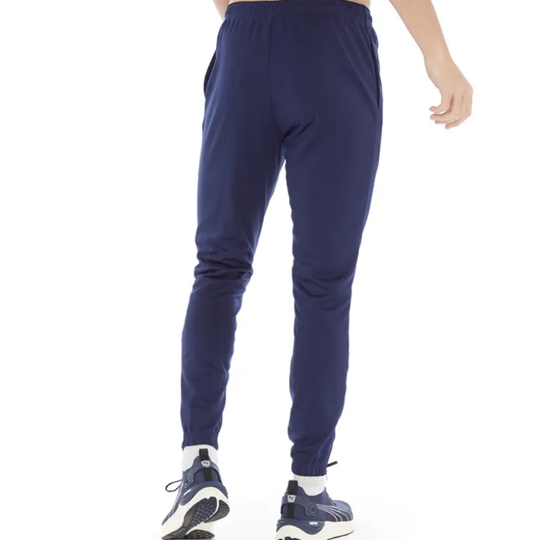 Puma Herren teamRISE Poly Performance Sporthosen Blau