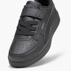 Puma Junge Caven 2.0 Klettverschluss Turnschuhe Schwarz/Dark Grey