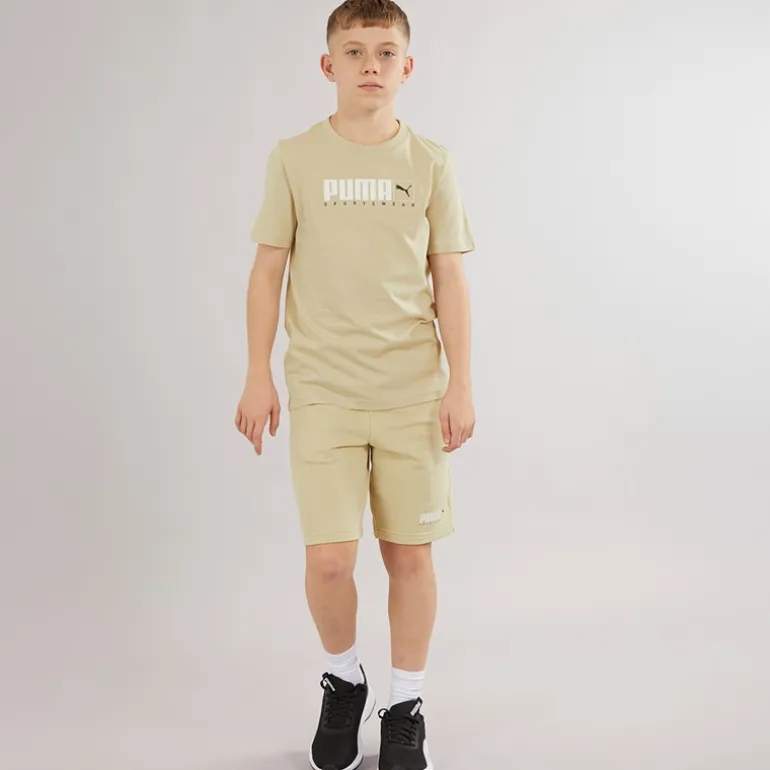 Puma Junge Grafik Shorts Putty