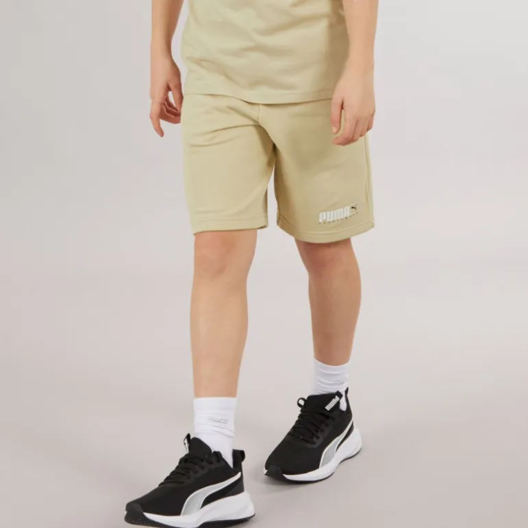 Puma Junge Grafik Shorts Putty