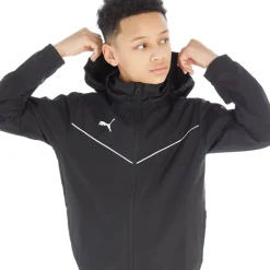 Puma Jungen teamRISE Jacken Schwarz