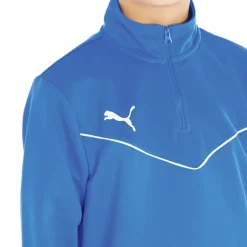 Puma Jungen teamRISE Performance Sporttops Blau