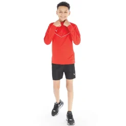 Puma Jungen teamRISE Performance Sporttops Rot