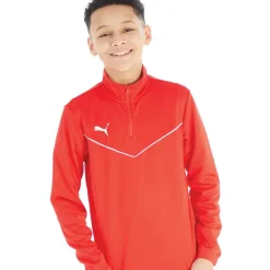 Puma Jungen teamRISE Performance Sporttops Rot