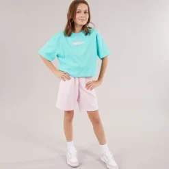Puma Mädchen Grafik Shorts Rosa