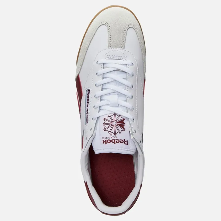 Reebok Campio XT Turnschuhe Weiß/Classic Burgundy/Gum