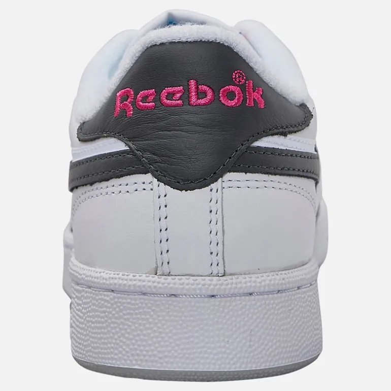 Reebok Club C Revenge Vintage 90er Jahre Tennis Turnschuhe Weiß/Weiß/Schwarz