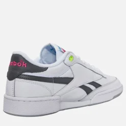 Reebok Club C Revenge Vintage 90er Jahre Tennis Turnschuhe Weiß/Weiß/Schwarz