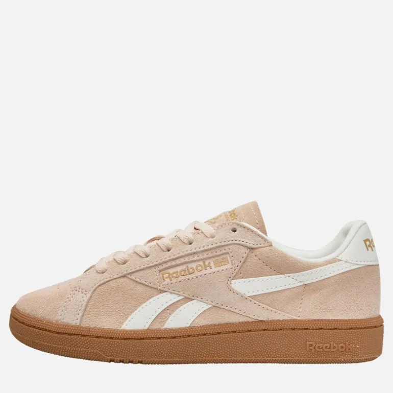 Reebok Damen Club C Grounds UK Turnschuhe Washed Clay/Chalk/Gum
