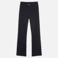Reebok Damen ID Train High Waist Bootcut Tight Leggings Night Black