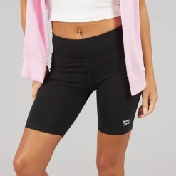 Reebok Damen Reebok Identity Kleine Logo Eng Anliegende Hose Schwarz