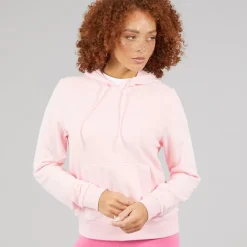 Reebok Damen Reebok Identity Kleines Logo French Terry Hoodie Frosted Berry