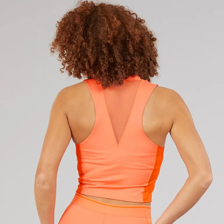 Reebok Damen Team Tank Supercharged Coral