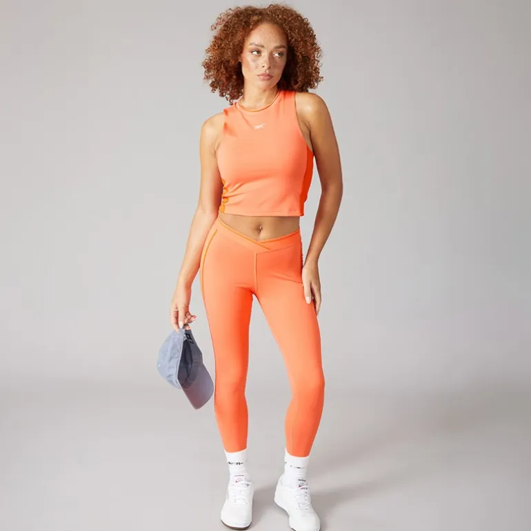 Reebok Damen Team Tank Supercharged Coral