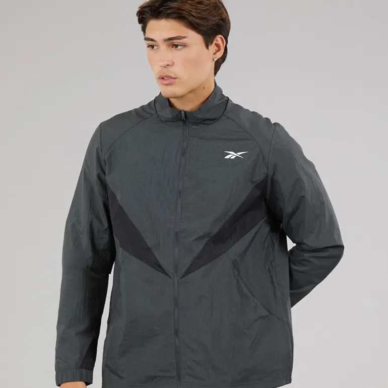 Reebok Herren Basketball Trainingsjacke Grey 6