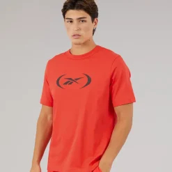 Reebok Herren Reebok Basketball T Shirt Energy Red