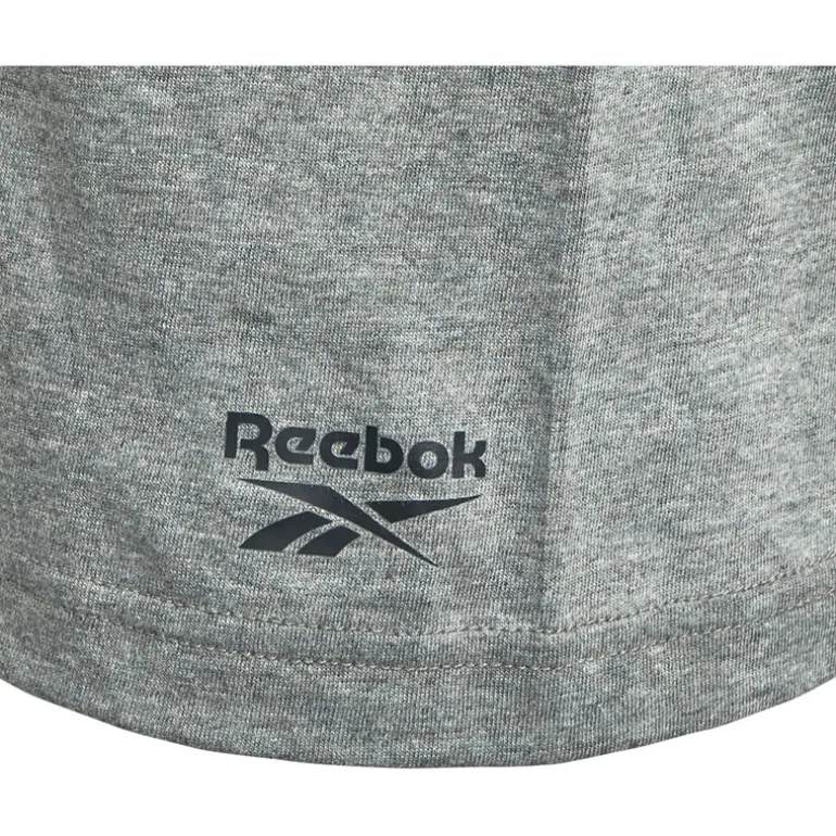 Reebok Herren Santo Drei Pack T-Shirts Schwarz / Grau Melange / Weiß