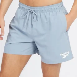 Reebok Herren Yale Badeshorts Grau
